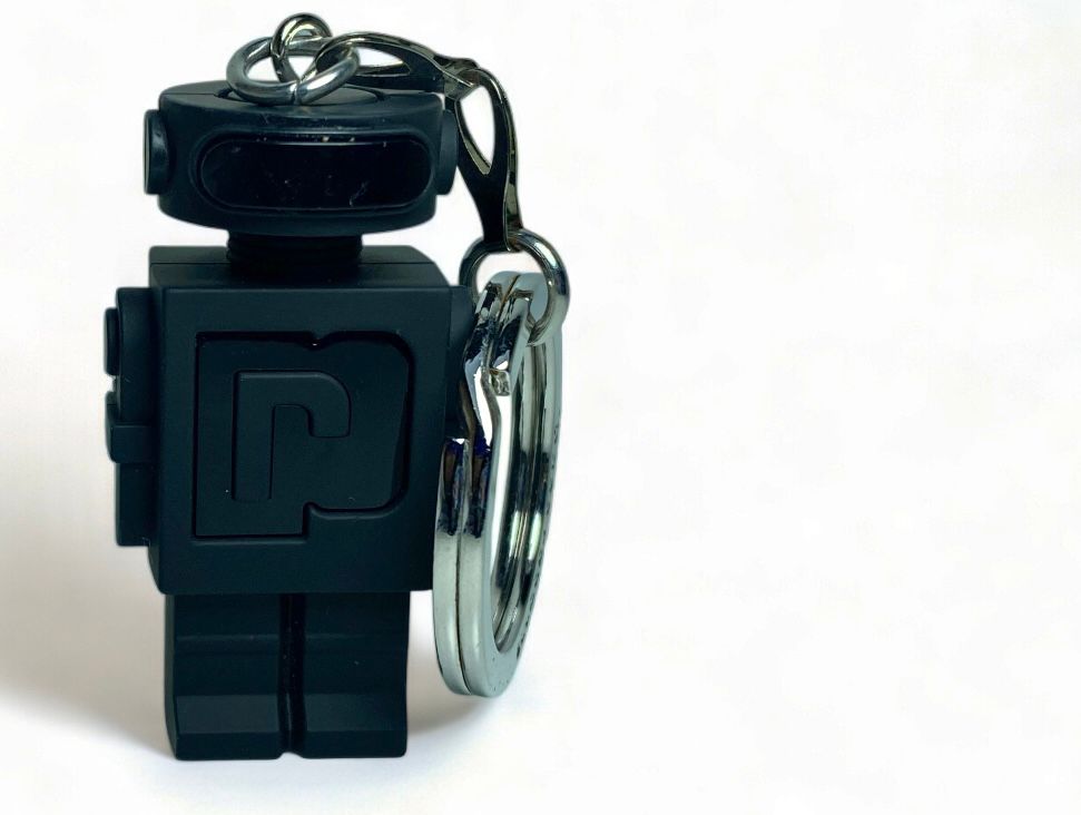 Paco Rabanne llavero - Phantom Robot Negro -