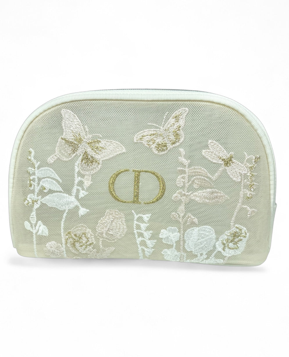DIOR Beauty Pouch - Butterflies - Dragonflies Limited Edition