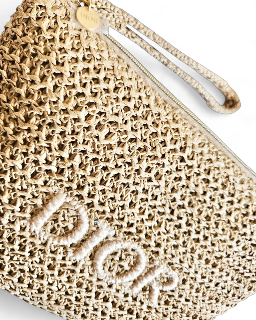 Christian Dior - Raffia Bolso de Mano